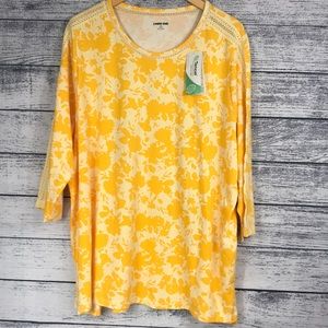 NWT-LANDS’END Tencel Long Sleeve Top Size- 2X